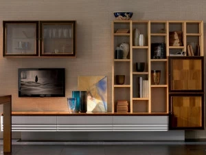 Cantiero Модульная стенка для хранения из массива дерева Elettra day El1030