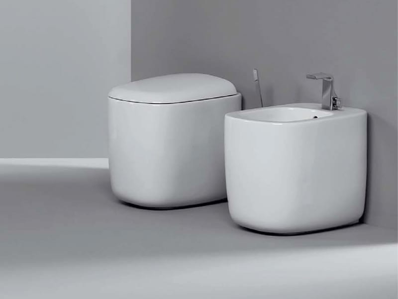 Керамическое биде с переливом Ceramica Flaminia Mono' ARCH-00008467 - Вид №1