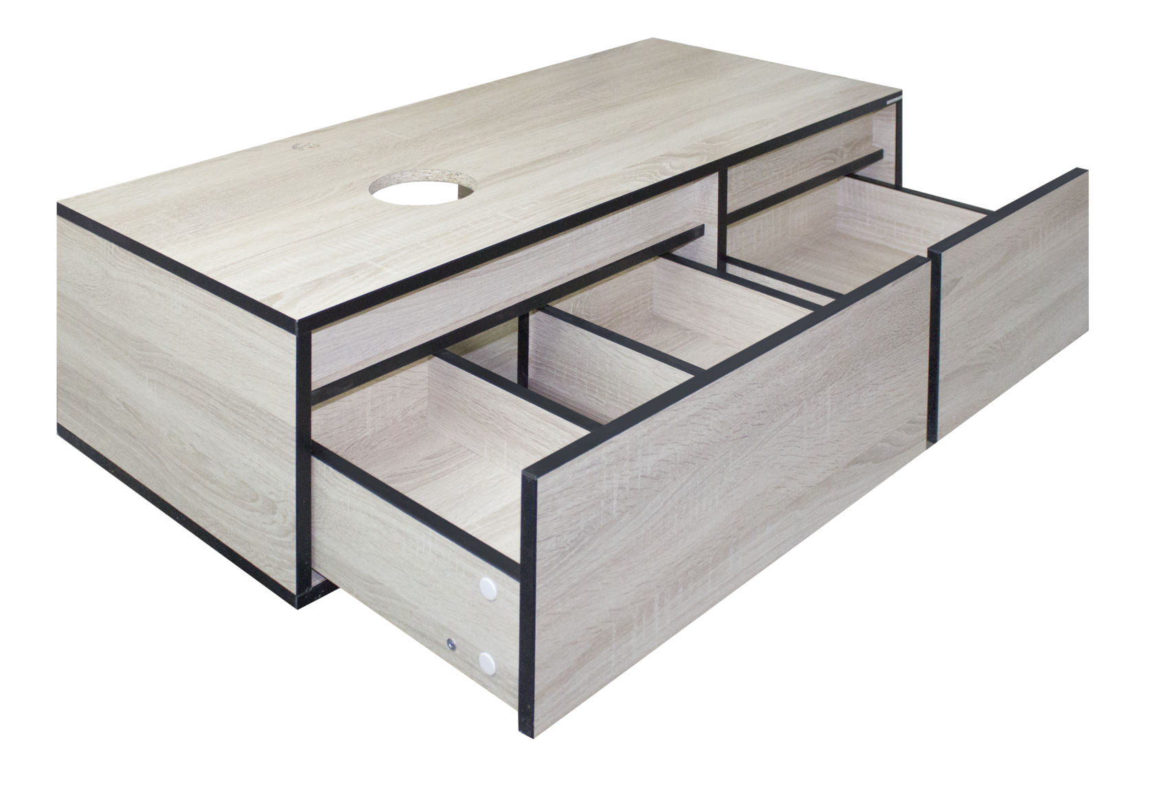 Тумба подвесная Infinity 100 - 20 дуб SANITA LUXE INFSLCW10025021W1 - Вид №1