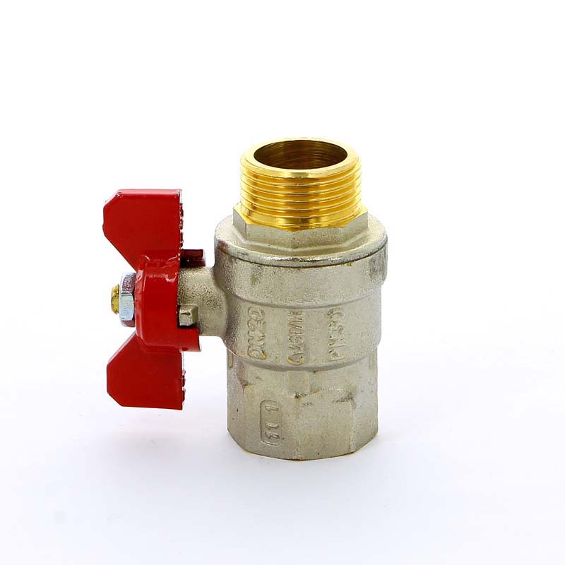 Кран шаровой НВ SCIROCCO бабочка TIEMME 3/4" 2310006 - Вид №3