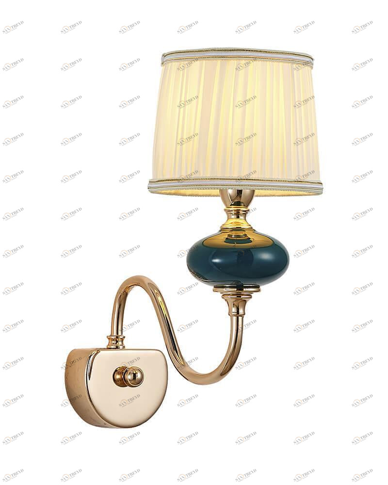 Бра настенное белое Lumien Hall "Макей" 1031/1W-GD-DGN-WT LUMIEN HALL МАКЕЙ 00-3929729 Белый 