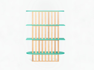 Книжный шкаф из массива дерева