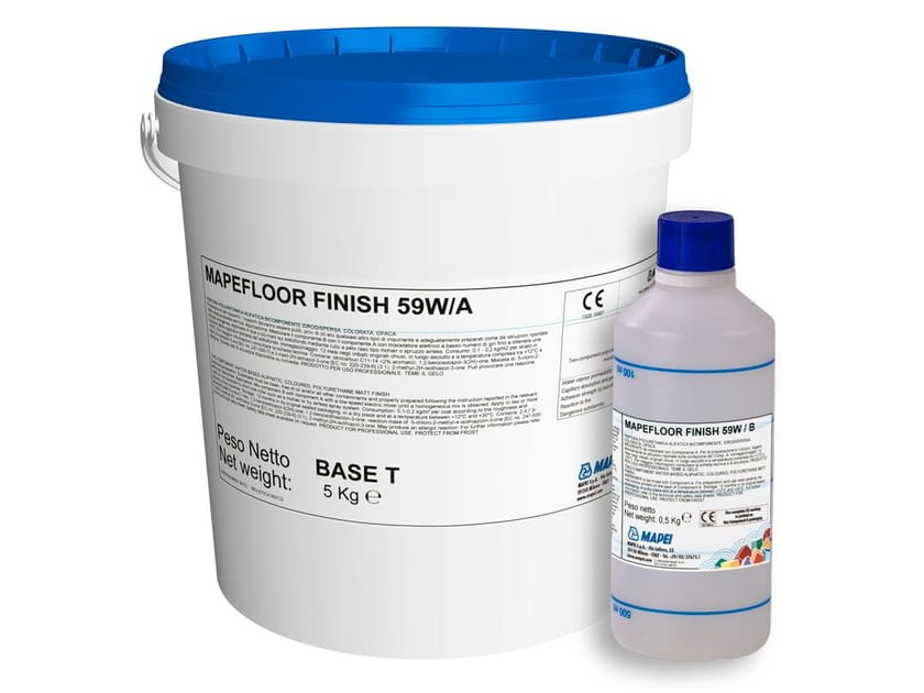 Алифатическая двухкомпонентная полиуретановая отделка MAPEI изделия на основе смолы ARCH-00092131