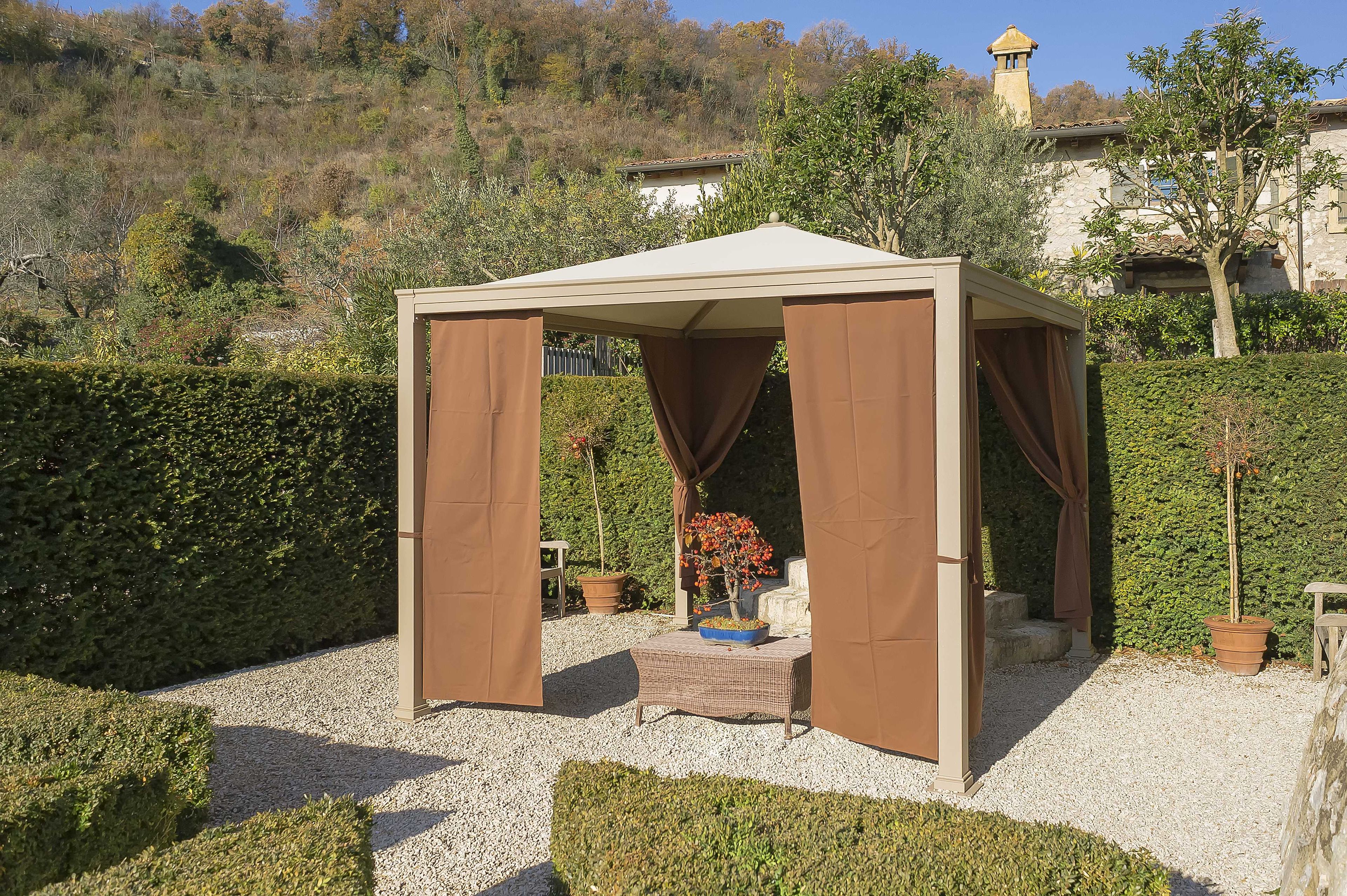 Отдельно стоящие беседки с сертифицированной крышкой из ПВХ L'Officina by Adami S4 ARCH-00094398 - Вид №11