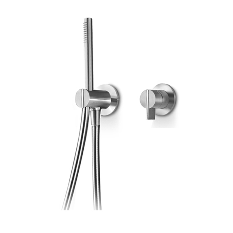 INS 210 Смеситель С Ручным Душем Для Ванны / Душа Linki INSERT Сатиновая Сталь INS 210 S 332