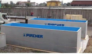 Pircher Прямоугольный моноблочный бак