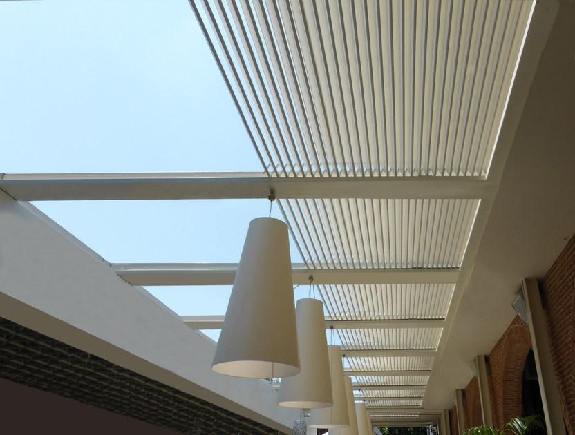 STUDIO 66 Настенная пергола из алюминия с собираемыми планками sun-id-1460207 - Вид №10