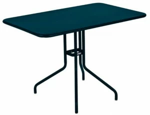 Fermob Прямоугольный садовый стол из стали со складывающейся столешницей Pétale 7236 - 7234