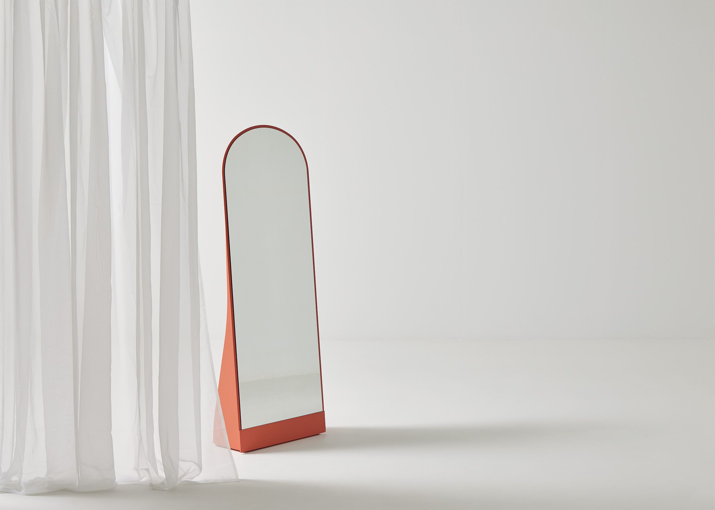 Алюминиевое напольное зеркало Systemtronic Croma ARCH-00045185 - Вид №2