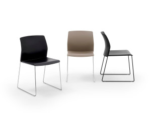 Пластиковый стул для саней