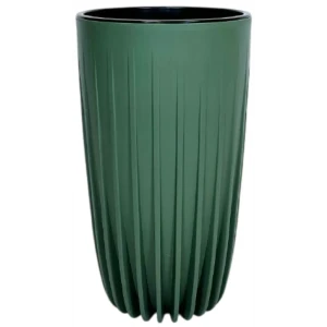 Кашпо Evergreen Design Сигма 28x30x53 см v17 л пластик нефрит 89452950 STLM-2102254