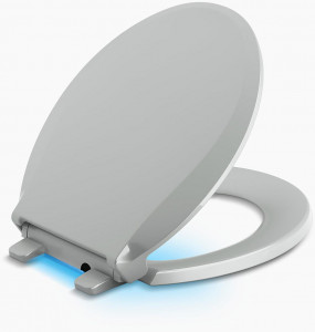 KOHLER Cachet Nightlight Quiet-Close  Круглое переднее сиденье для унитаза K-75758-95