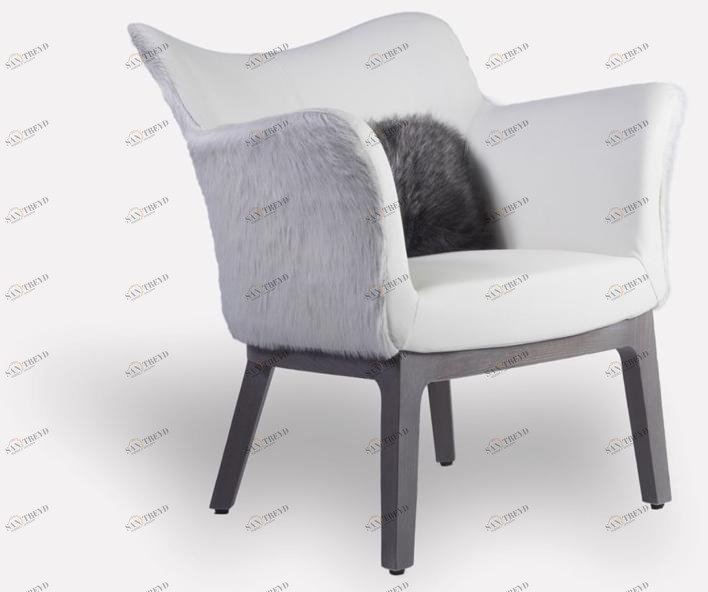 MORADA Мягкое кожаное кресло с подлокотниками Jenn Jenn acl