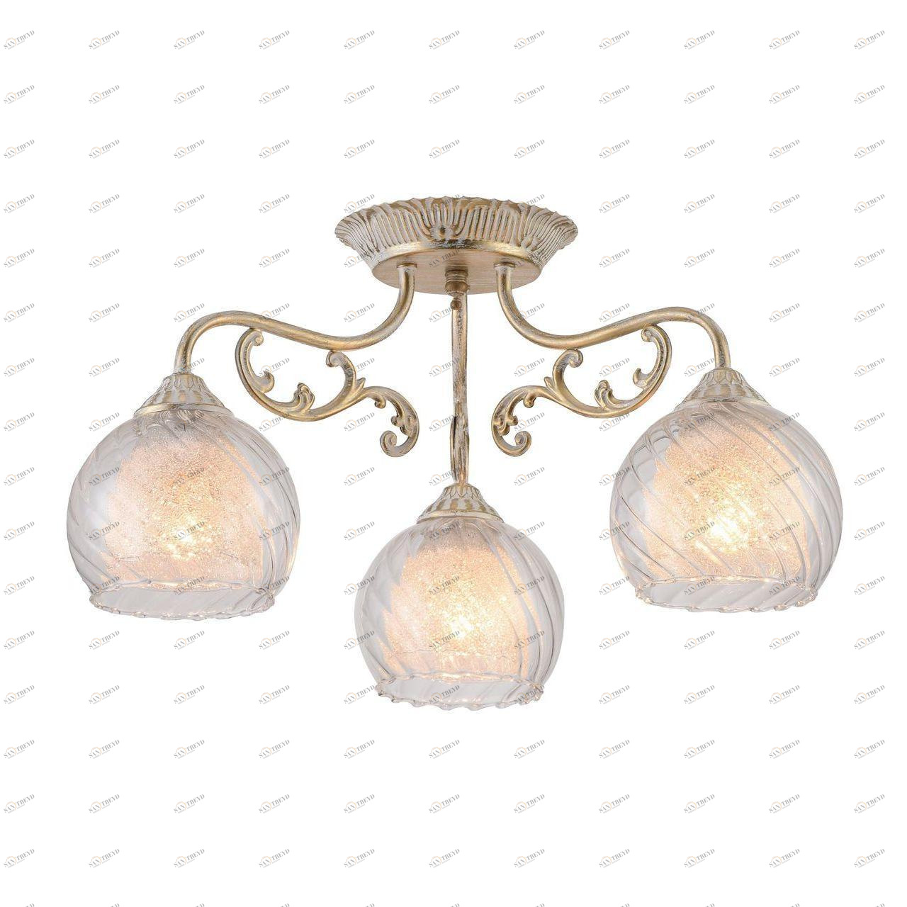 Потолочная люстра Arte Lamp A7062PL-3WG ARTE LAMP ДИЗАЙНЕРСКИЕ 184498 Золотой 
