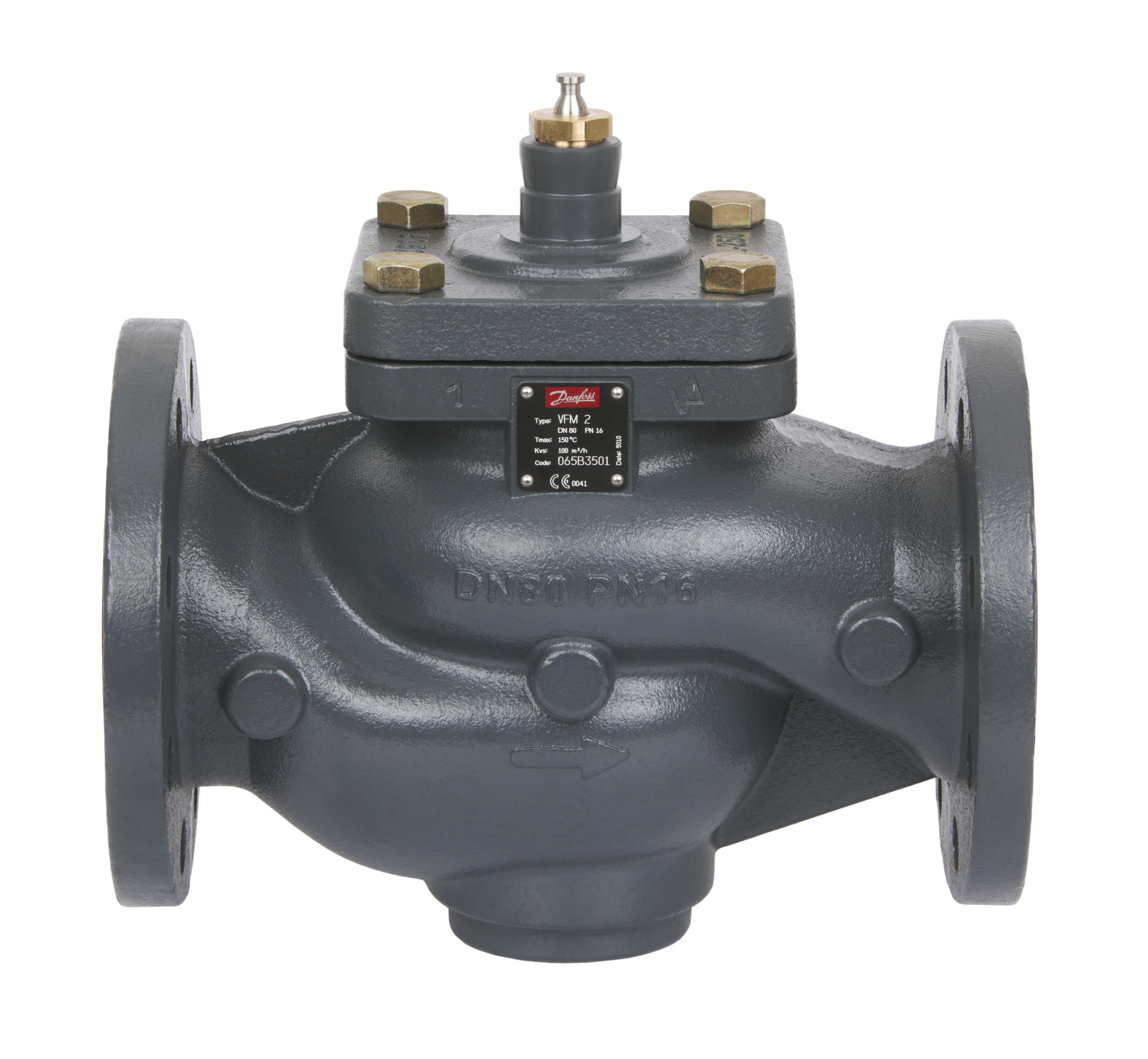 Danfoss Клапан регулирующий VFM 2 фланцевый VFM 2 Py 25 15/1,0 2-ходовой клапан 065B3053  - Вид №17