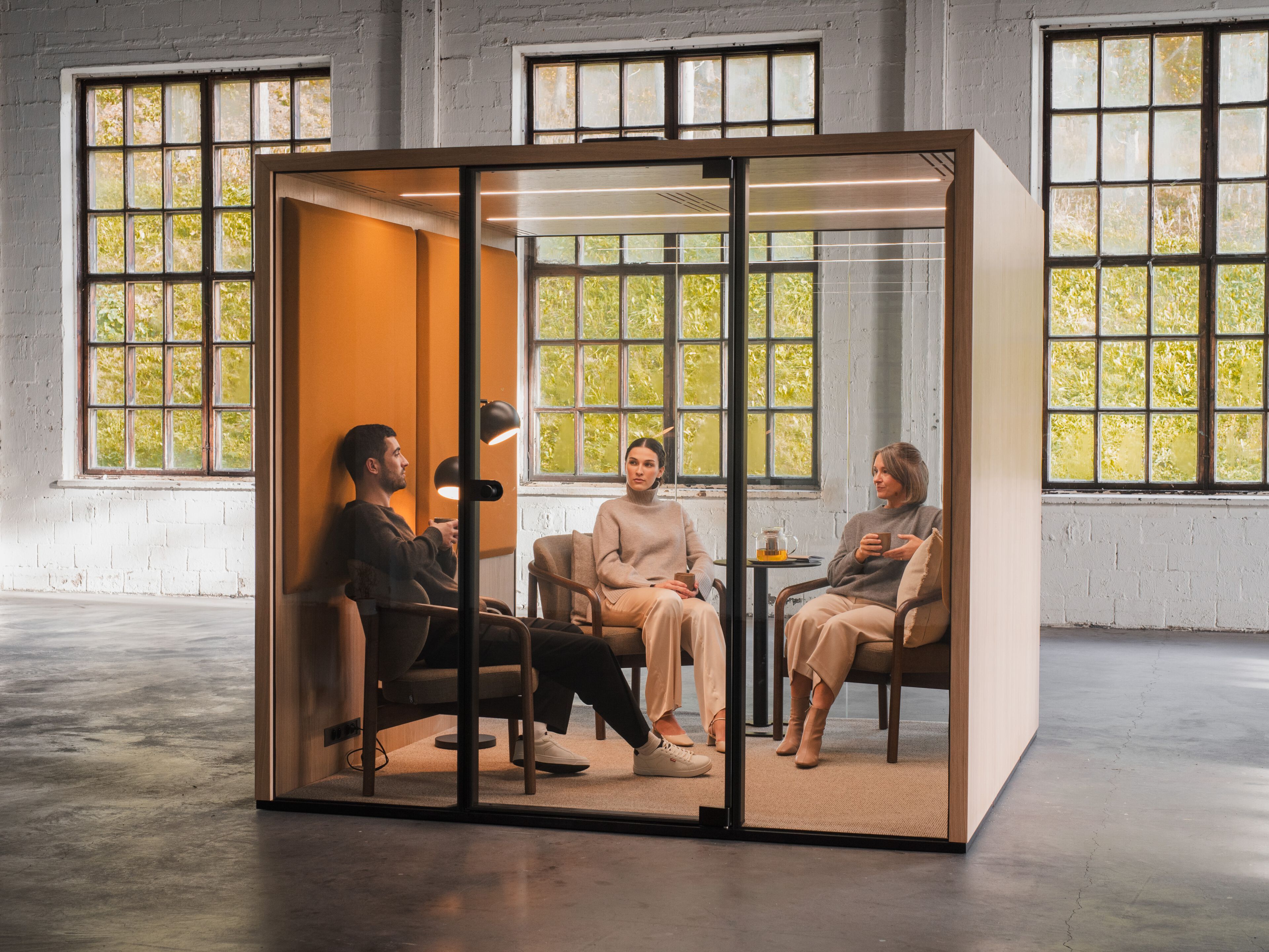 Мультимедийная многосторонняя акустическая офисная кабина Taiga Concept Lohko Box ARCH-00026745 - Вид №5