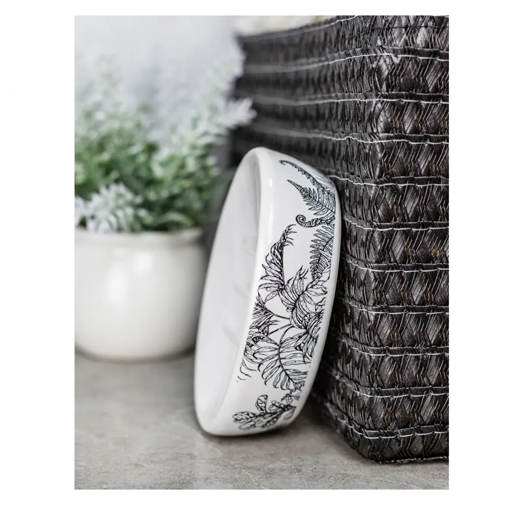 Керамическая мыльница Bath Plus Tropico с тропическим рисунком 89380482 STLM-1578665 - Вид №1