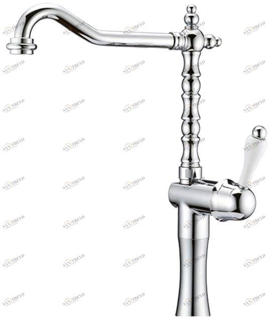 Rubinetteria Giulini Смеситель для раковины, однорычажный, с поворотным изливом Pragamix - pragamix crystal F7527ah