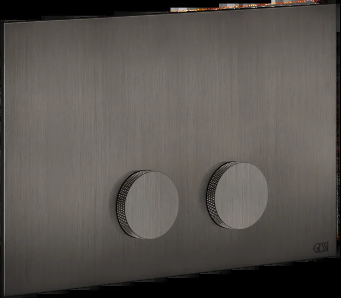 Запорная пластина 54623 707 Gessi Anello ЧЕРНЫЙ МЕТАЛЛ BR. PVD