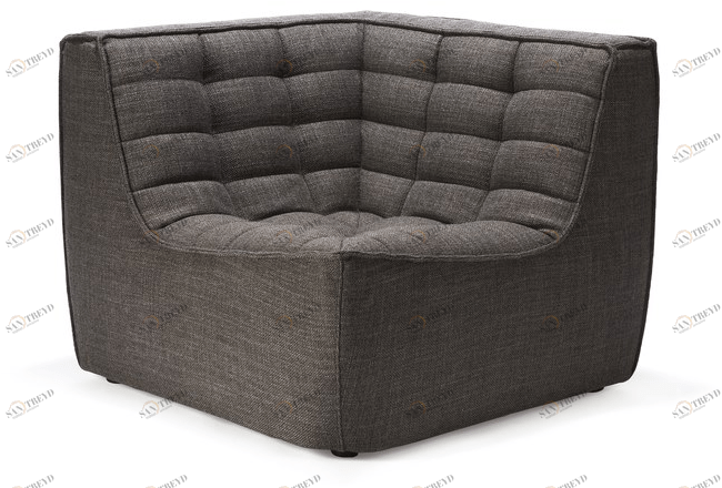 Ethnicraft Угловое кресло из ткани N701 20210