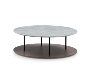 Мраморный круглый журнальный столик