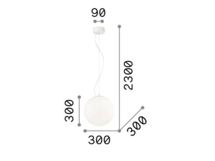 Подвесной светильник Ideal Lux Белый Mapa ARCH-00106428 - Вид №10