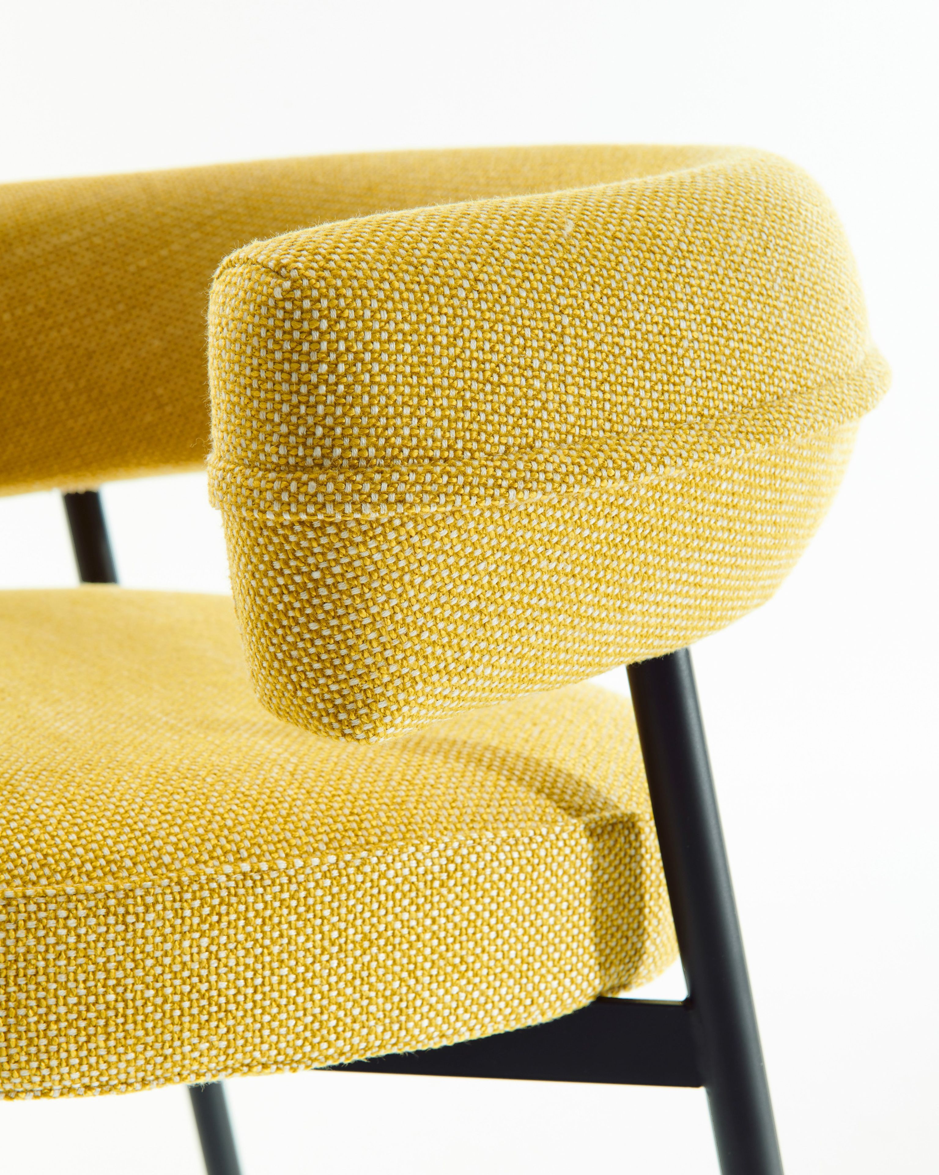 Тканевый мягкий стул со спинкой Zanotta Nena ARCH-00018266 - Вид №4