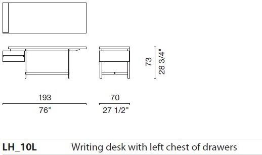 Cappellini Стол в современном стиле Lochness sun-id-1493887 - Вид №10