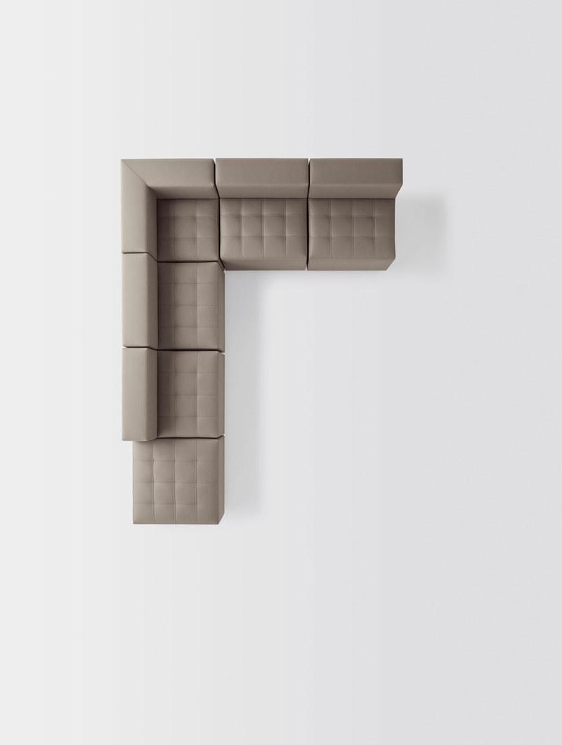 Kastel Стеганое кожаное кресло Kuadra sun-id-1398320 - Вид №2