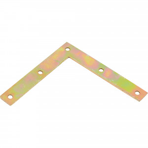 16965755 Уголок оконный 100х100х20х1,5 желтый оцинкованный