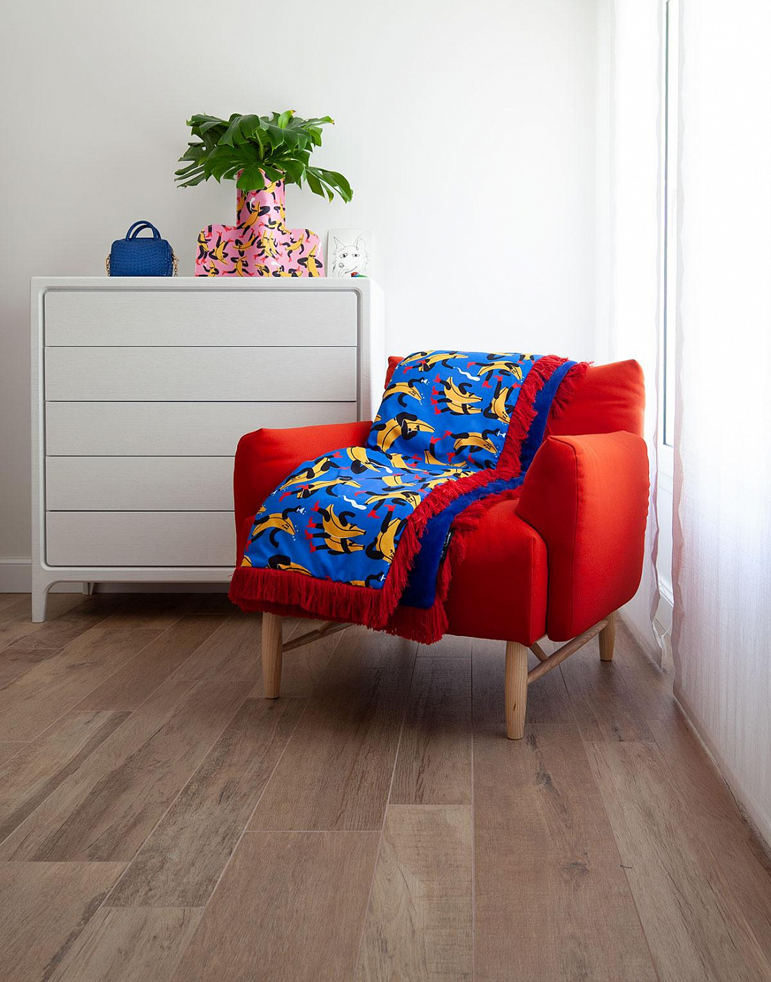 072133 Плед TÁPAME MUCHO Banana Guys 140*90 SANCAL Tapame Mucho 