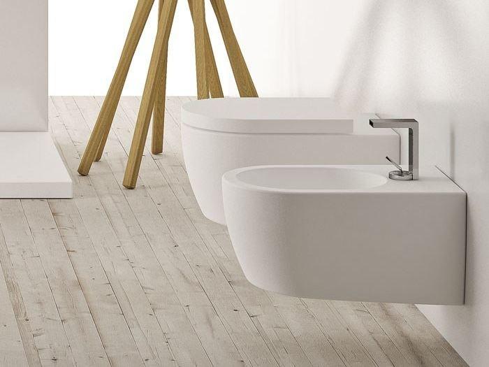 Подвесной унитаз настенный Белый Ceramica Cielo SMILE Италия sun-id-1368015 - Вид №1