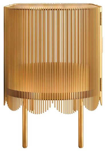 Scarlet Splendour Буфет металлический с распашными дверцами Strings sun-id-1350635 - Вид №1