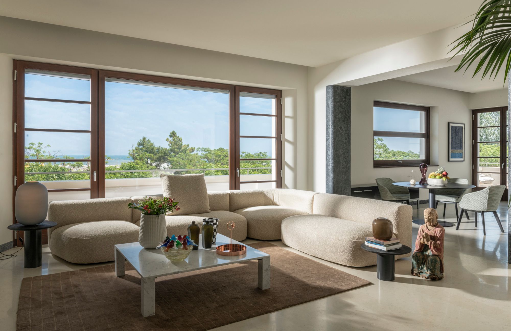 Низкий мраморный журнальный столик CAPPELLINI Vendome ARCH-00039977 - Вид №2