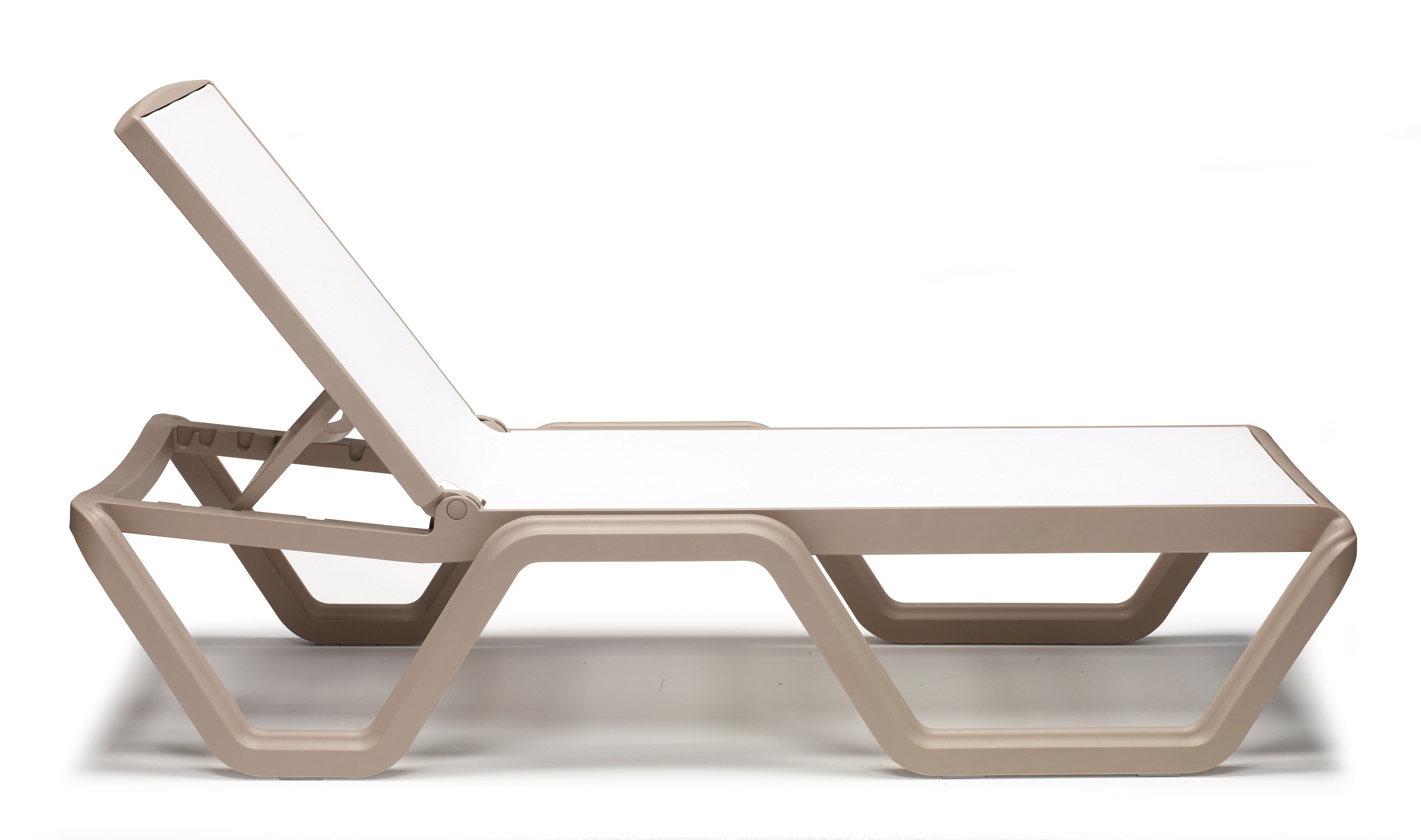 Инженерный пластик откидной штабелируемый садовый шезлонг S-CAB VELA ARCH-00073586 - Вид №6