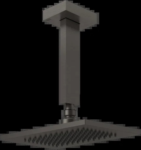 Насадка для душа 20151 707 Gessi Rettangolo k ЧЕРНЫЙ МЕТАЛЛ BR. PVD