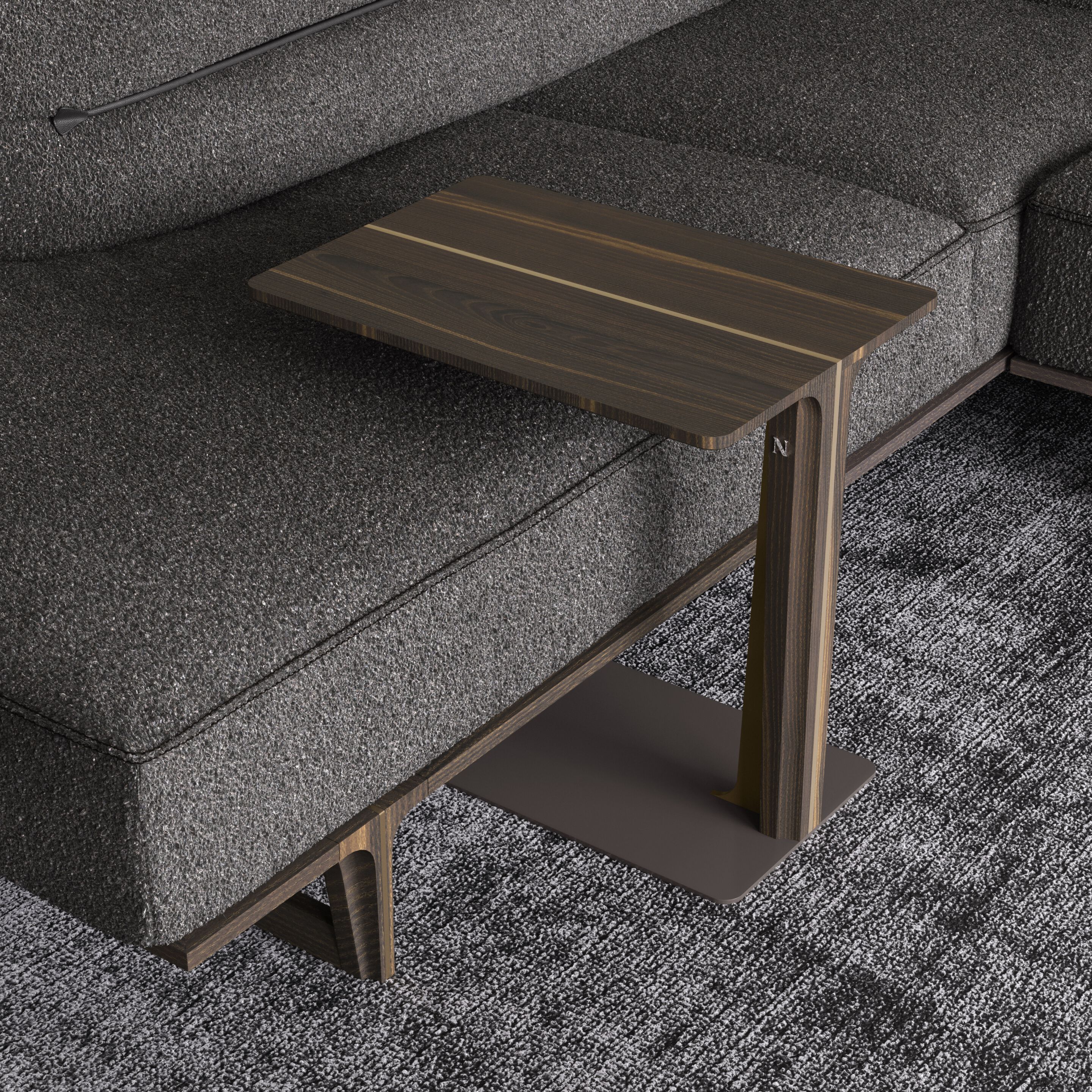 Модульный угловой диван из ткани Natuzzi Italia кендо ARCH-00124059 - Вид №10