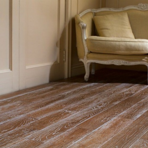 Массивная доска Ashton Валенсия Дуб Рустик с брашью (Текстурированная) 910х123 мм 1000300021 - Вид №1