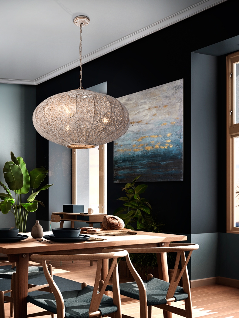 057965 Подвесной светильник 3L Ø56 Schuller India  - Вид №1