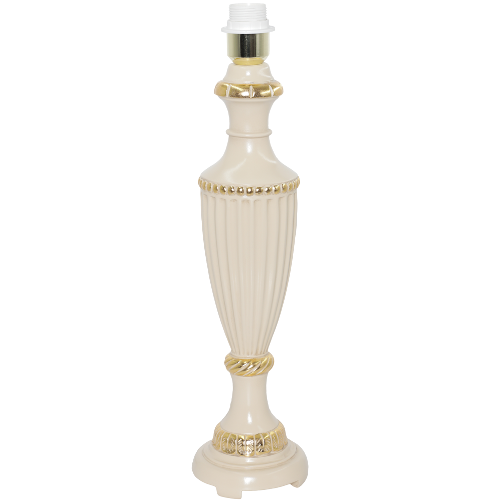 32004 Основание к светильнику Ваза ребристая Айвори BOGACHO 4627138210567