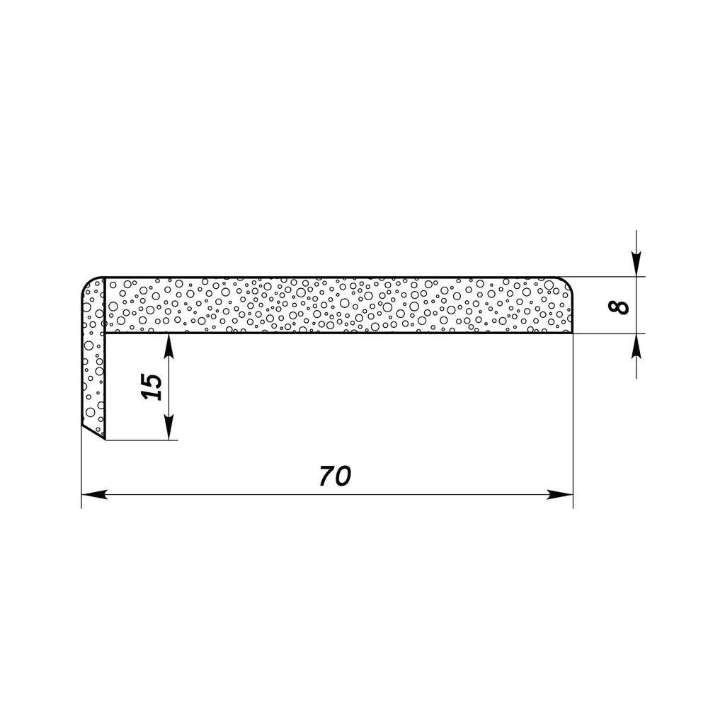Телескопические наличники Сиена белые 2150x70x8 мм 89397513 МАРИО РИОЛИ STLM-1577453 - Вид №2