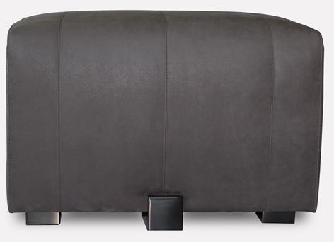 MORADA Квадратный кожаный пуф с обивкой Gonna Gonna ot - Вид №2