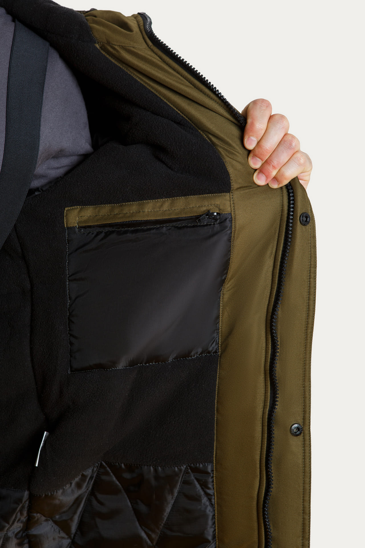 63941 Костюм  зимний хаки West Fishing  Зимняя спецодежда Santreyd  - Вид №15