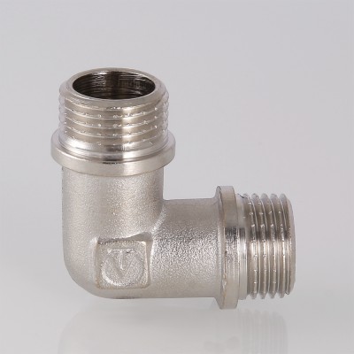 VTr.093.N.0004 Фитинг резьбовой – угольник с наружной резьбой Valtec 1/2"  - Вид №8