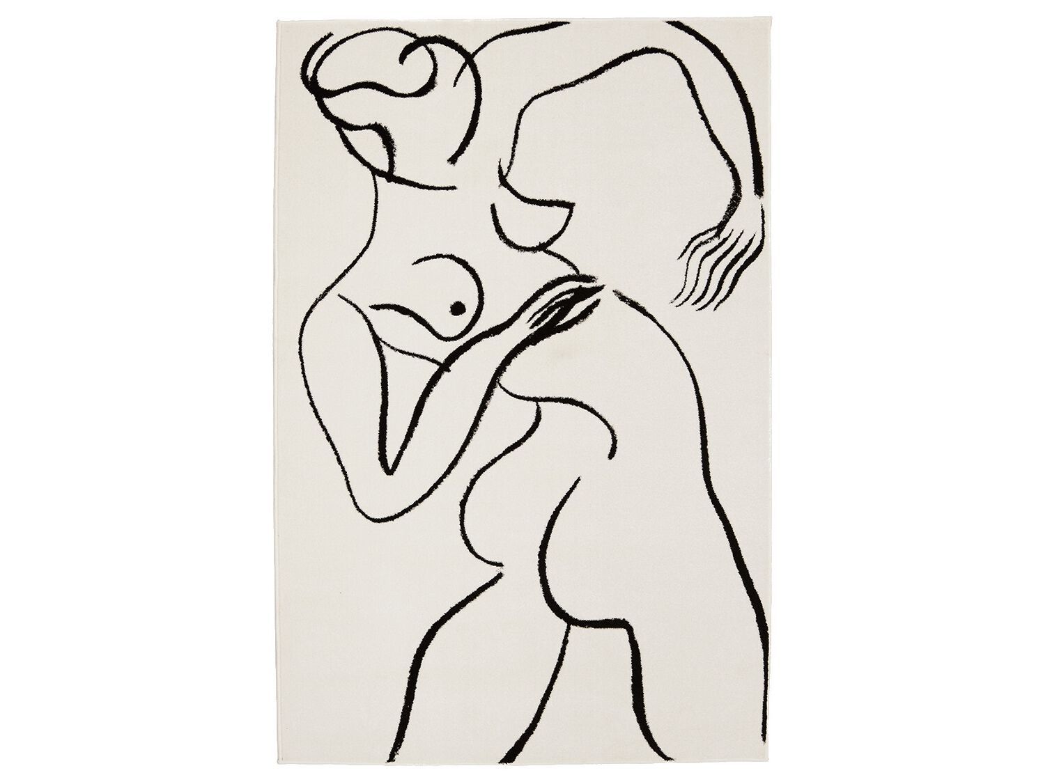 Прямоугольный полипропиленовый ковер на заказ DIZA NUDE DANCE ARCH-00139113