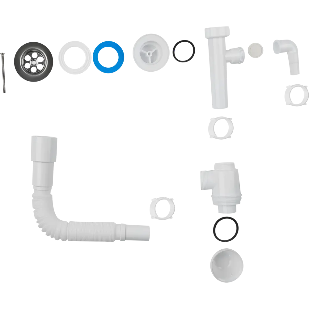 Сифон АНИ Пласт с подключением для бытовой техники ø32 мм 84660193 STLM-0053547 - Вид №3