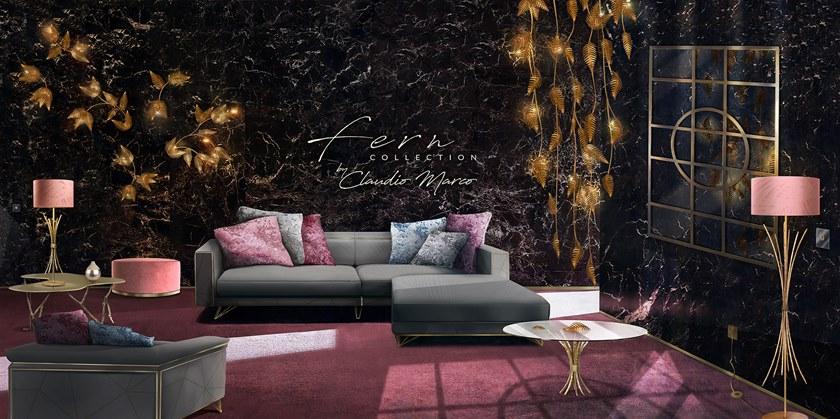 Abrissi Металлический бра ручной работы Fern 11236 - Вид №3