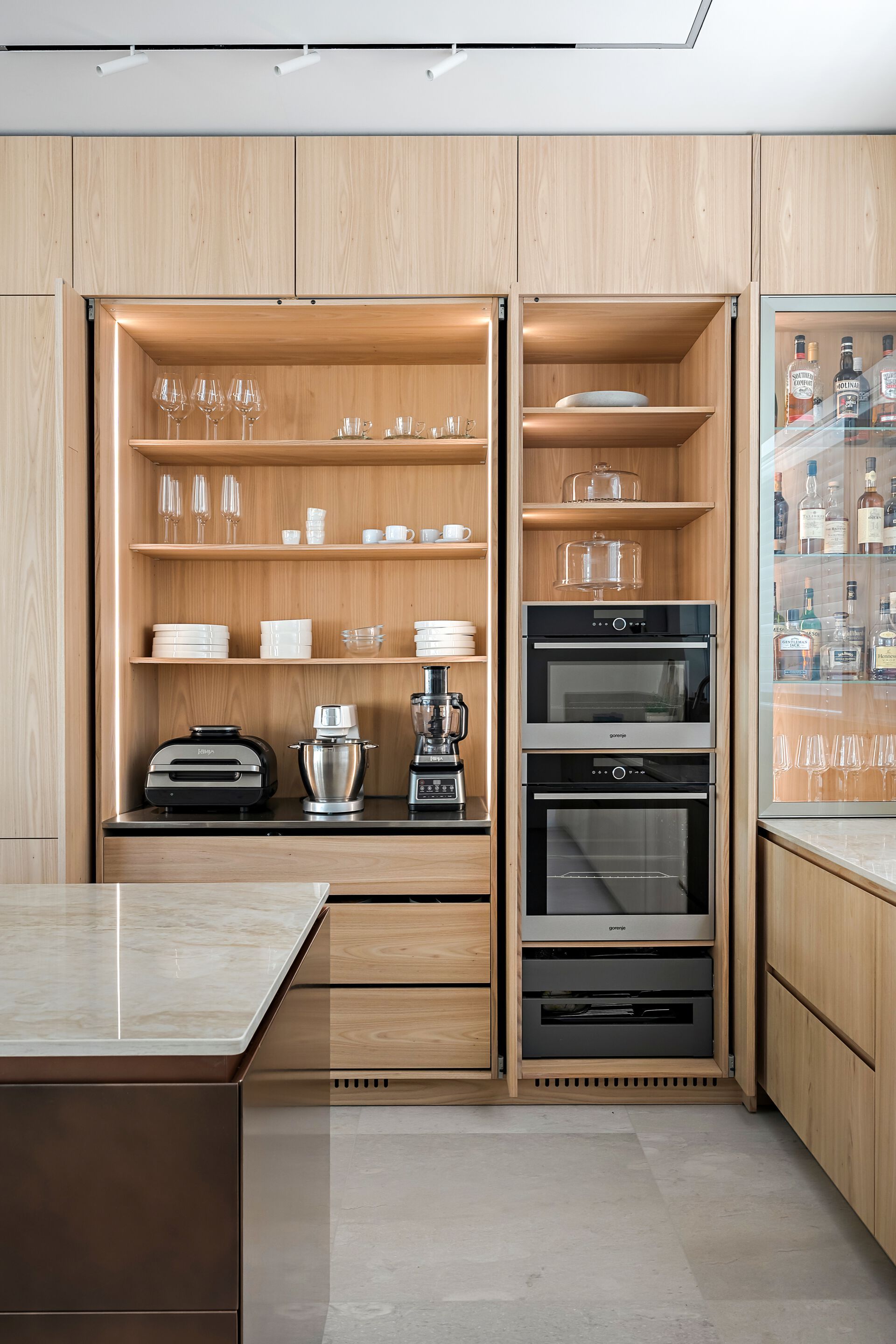 Угловая кухня с двойным островом TM Italia Cucine D90 ARCH-00060580 - Вид №7