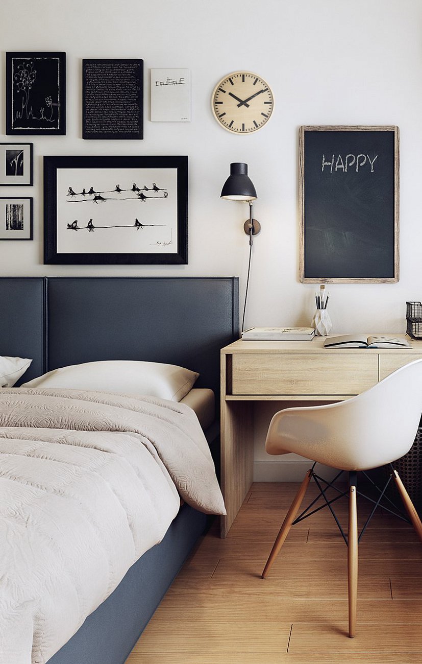 Часы настенные бежевые Tomas Stern 4026 TOMAS STERN ДИЗАЙНЕРСКИЕ 00-3872694 Бежевый  - Вид №1