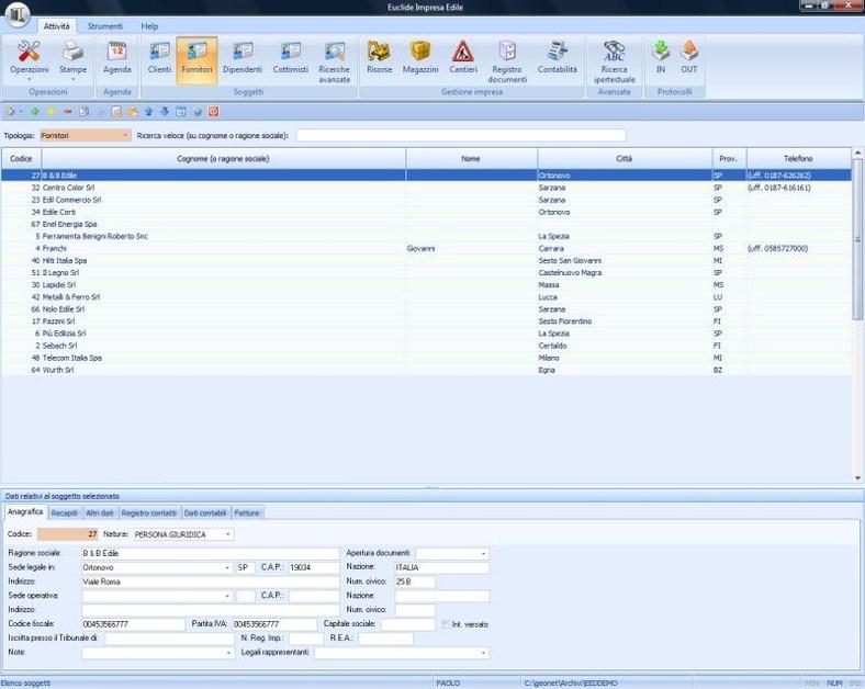 GEO NETWORK Управление строительными заказами / управление выполнением и формы строительных площадок Edilizia sun-id-1470379 - Вид №1